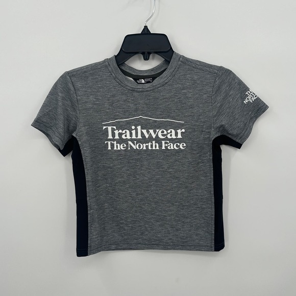 The North Face Other - The North Face Boy's Logo Tee in Asphalt Size S 7/8